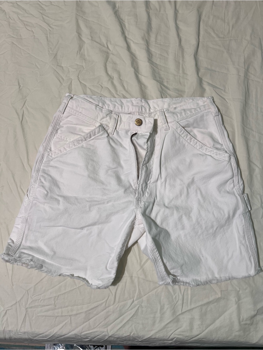 Polo by Ralph Lauren White Cargo Shorts